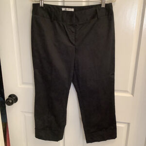 Women's Katherine Barclay cropped Pants Black Size 8